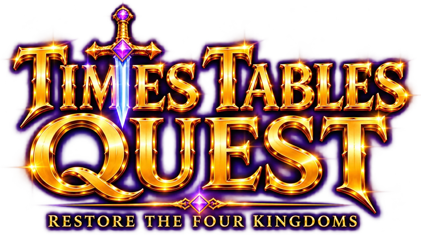 Times Tables Quest: Restore the Four Kingdoms